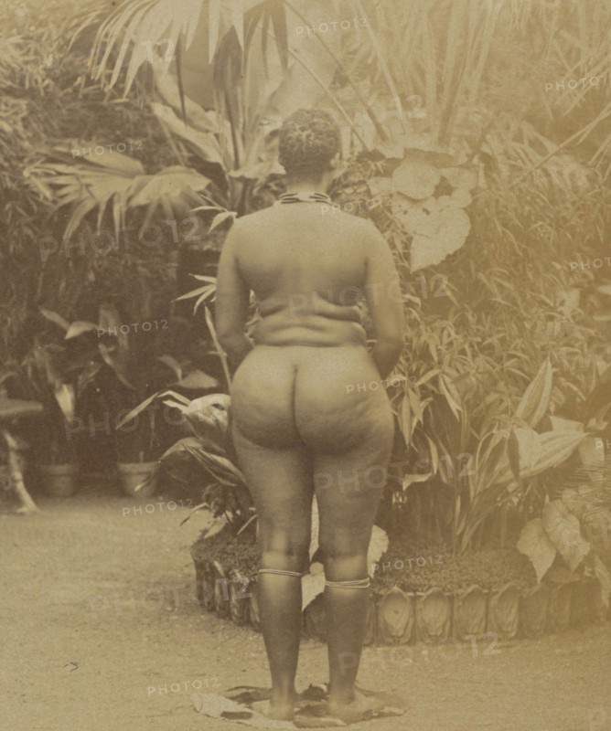 African Woman; Prince Roland Napoleon Bonaparte, French, 1858 - 1924, Africa; about 1888; Albumen silver print