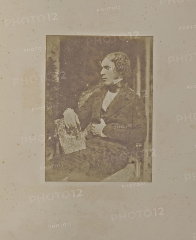 Unknown Man; Hill & Adamson, Scottish, active 1843 - 1848, Scotland; 1843 - 1846; Salted paper print from a Calotype negative