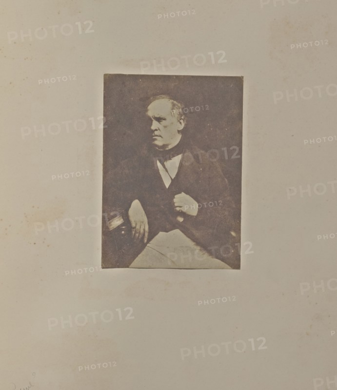 Unknown Man; Hill & Adamson, Scottish, active 1843 - 1848, Scotland; 1843 - 1846; Salted paper print from a Calotype negative