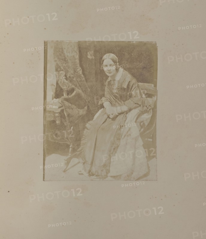 Mrs Matilda, Rigby, Smith; Hill & Adamson, Scottish, active 1843 - 1848, Scotland; 1843 - 1846; Salted paper print