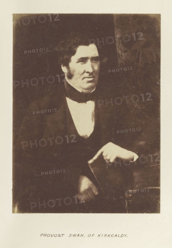 Provost Swan of Kirkcaldy; Hill & Adamson, Scottish, active 1843 - 1848, Scotland; 1843 - 1848; Salted paper print