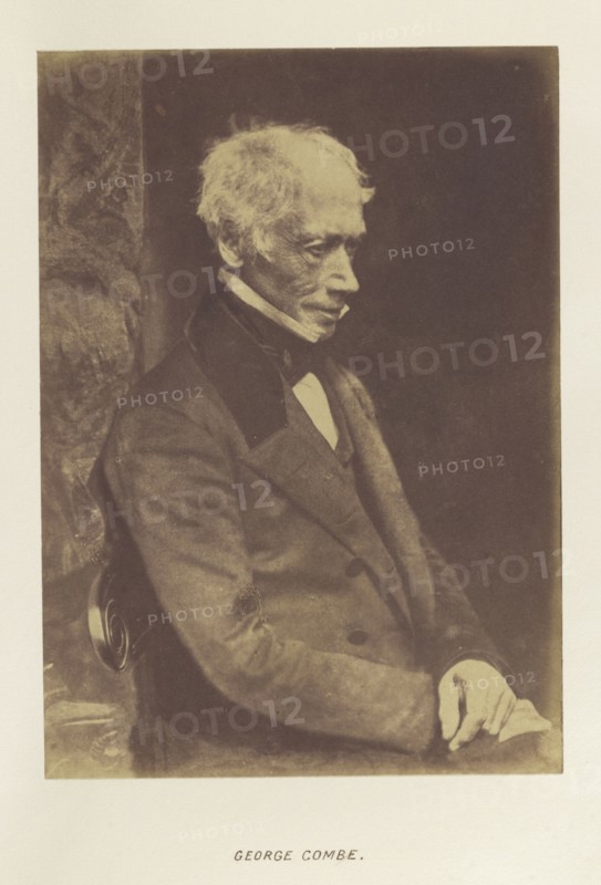 George Combe; Hill & Adamson, Scottish, active 1843 - 1848, Scotland; 1843 - 1847; Salted paper print from a Calotype negative