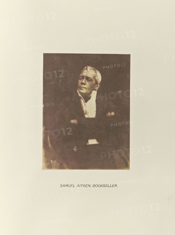 Samuel Aitken, Bookseller; Hill & Adamson, Scottish, active 1843 - 1848, Scotland; 1843 - 1848; Salted paper print