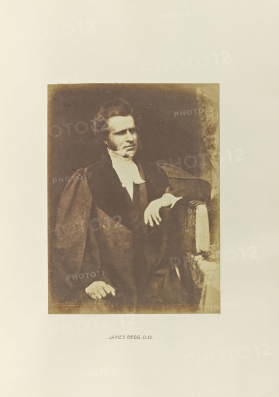 James Begg D. D; Hill & Adamson, Scottish, active 1843 - 1848, Scotland; 1843 - 1848; Salted paper print from a Calotype