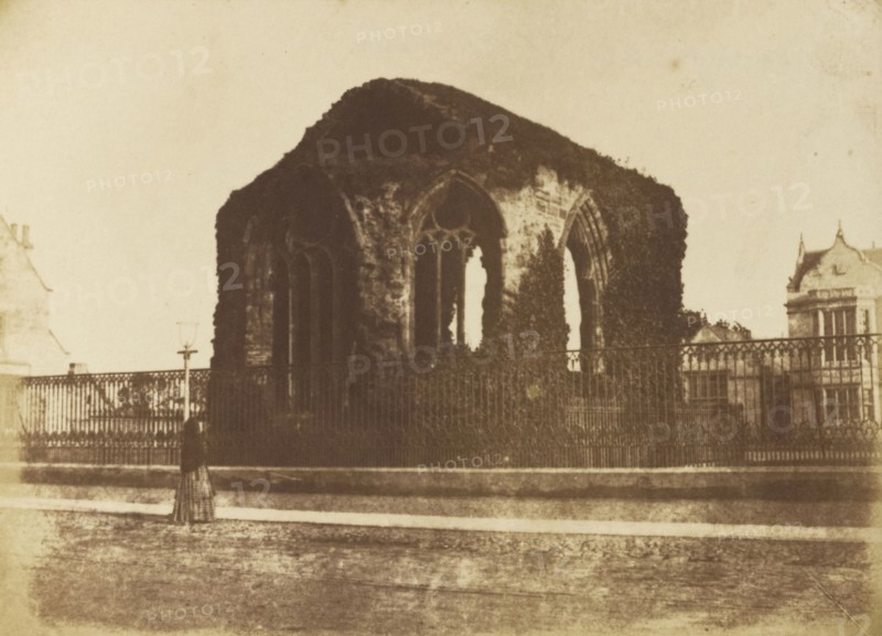 Blackfriars Chapel, St. Andrews; Hill & Adamson, Scottish, active 1843 - 1848, Safed, Palestine; 1843 - 1848; Salted paper