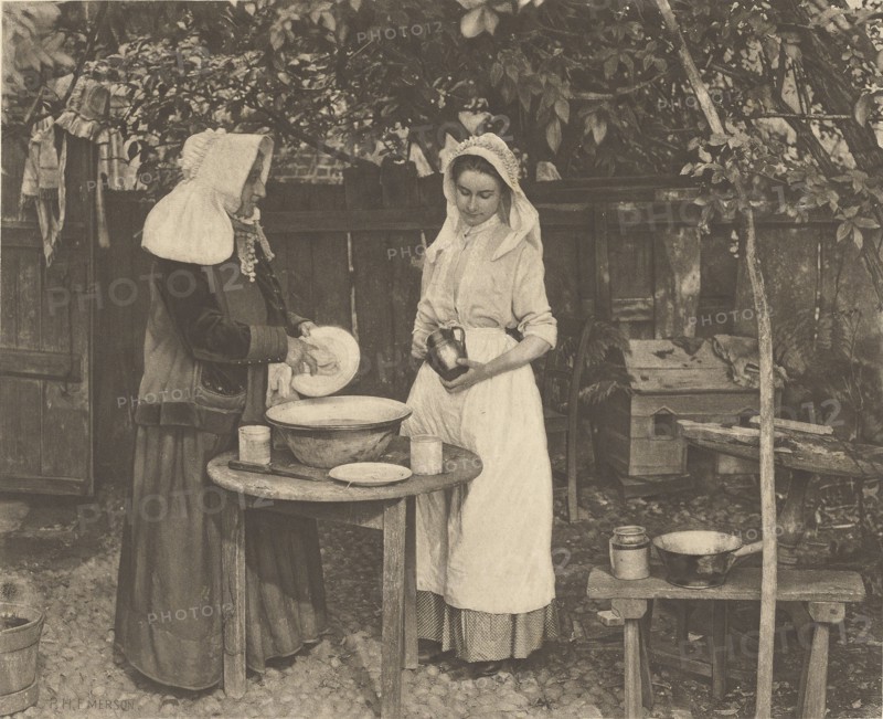 Confessions; Peter Henry Emerson, British, born Cuba, 1856 - 1936, London, England; 1887; Photogravure; 23.2 x 28.6 cm