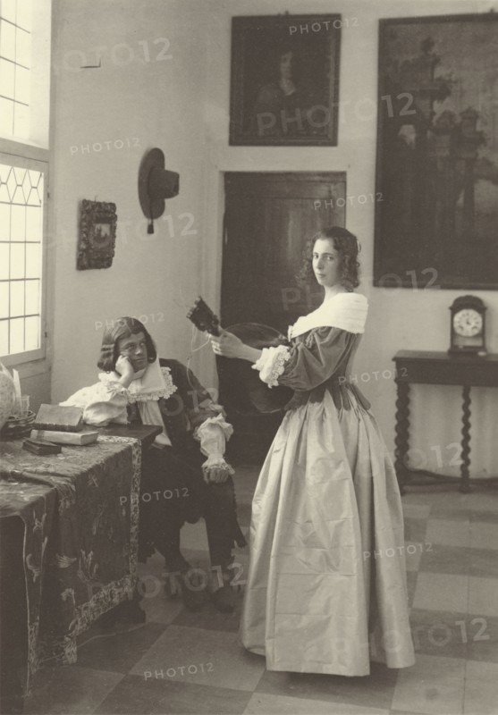 Dutch Interior; Guido Rey, Italian, 1861 - 1935, about 1895; Platinum print; 22.1 x 15.6 cm, 8 11,16 x 6 1,8 in