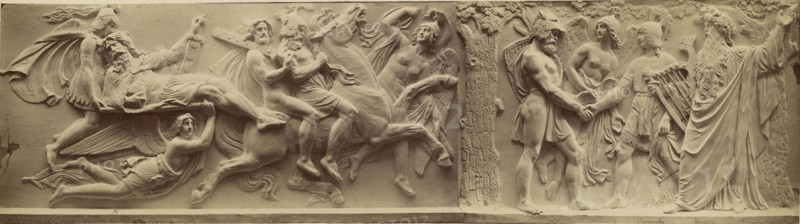 On the Way to Valhalla; Ernst Alpers, German, active Hannover, Germany about 1867, Hanover, Germany; 1867; Albumen silver print