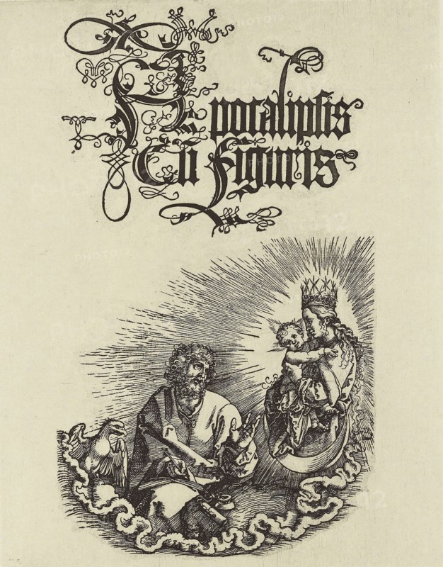 Design by Albrecht Dürer; Édouard Baldus, French, born Germany, 1813 - 1889, Paris, France; 1866; Heliogravure; 17.3 x 13.5 cm