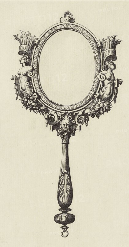Design by Étienne Delaune; Édouard Baldus, French, born Germany, 1813 - 1889, Paris, France; 1866; Heliogravure; 20.9 x 11 cm