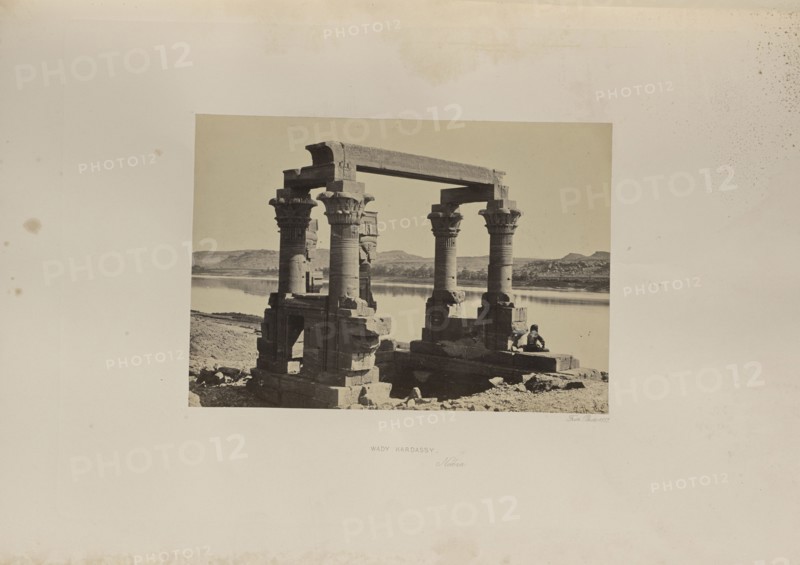 Wady Kardassy, Nubia; Francis Frith, English, 1822 - 1898, Nubia, Egypt; 1857; Albumen silver print
