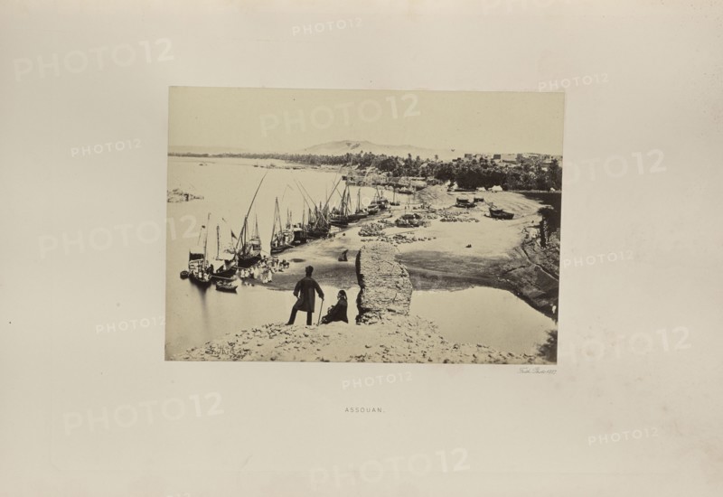 Assouan; Francis Frith, English, 1822 - 1898, Aswan, Aswan Governorate, Egypt; 1857; Albumen silver print