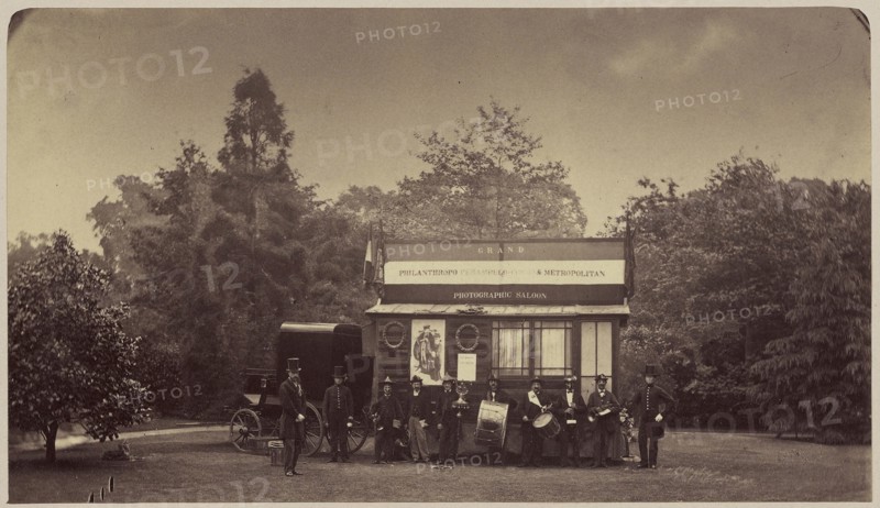M. Silvy's Studio; Camille Silvy, French, 1834 - 1910, England; 1864; Albumen silver print