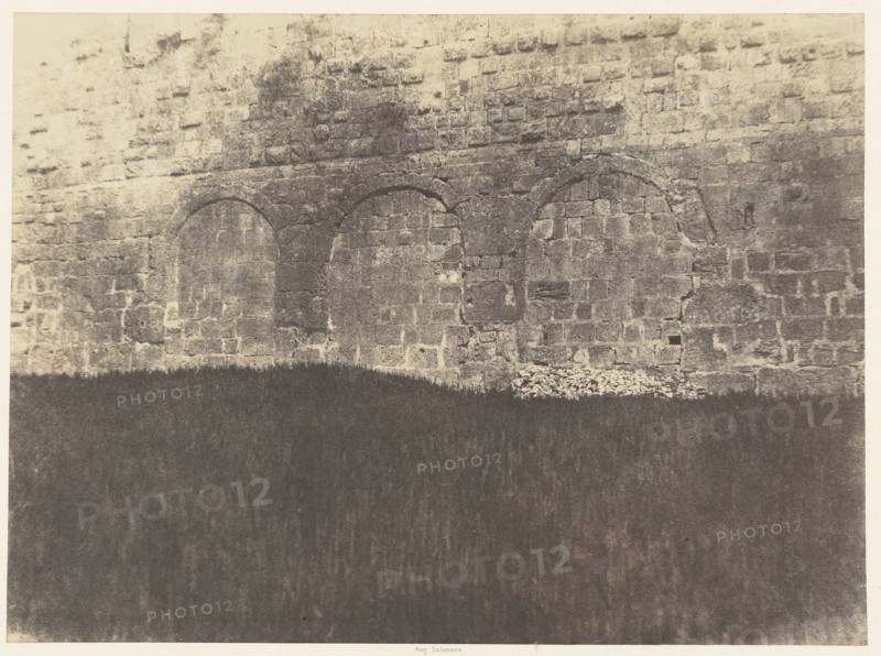 Jérusalem. Enceinte du Temple. Triple porte romaine; Auguste Salzmann, French, 1824 - 1872, Louis Désiré Blanquart-Evrard