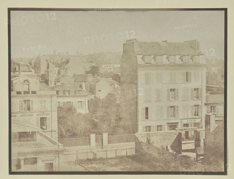 Houses on the Rue de la Paix, now Rue de la Condamine; Hippolyte Bayard, French, 1801 - 1887, Paris, France, Europe; 1845