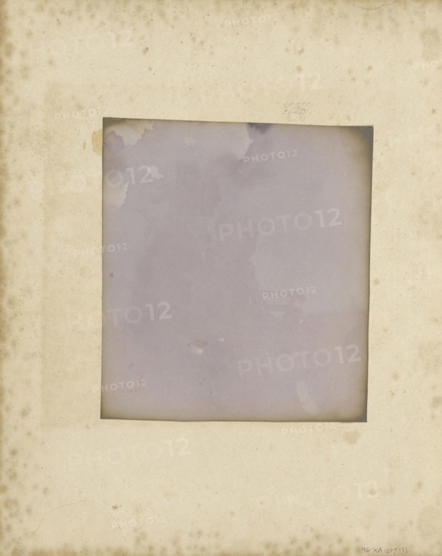 Possible portrait of a Seated Man; British, active India about 1843; England; 1843 - 1845; Salted paper print from a paper