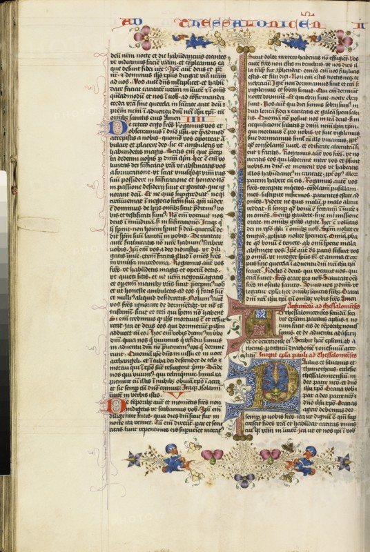 Decorated Initial A; Decorated Initial P; Circle of Stefan Lochner, German, died 1451, Cologne, Germany; about 1450; Gold leaf