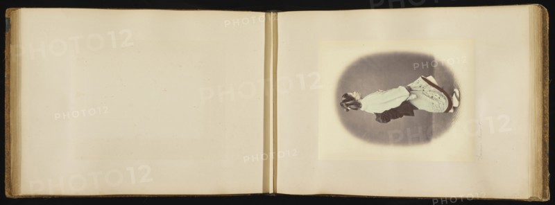 Daimio's Servant; Felice Beato, 1832 - 1909, Japan; 1866 - 1867; Hand-colored Albumen silver print