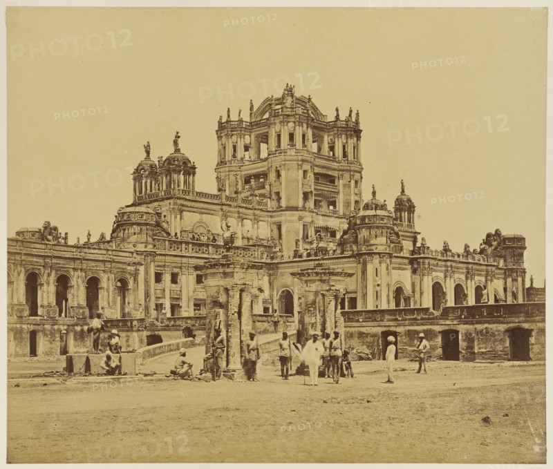 The Martinière College; Felice Beato, 1832 - 1909, India; 1858; Albumen silver print