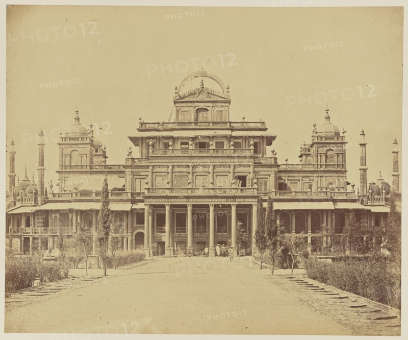 King's Palace; Felice Beato, 1832 - 1909, India; 1858; Albumen silver print