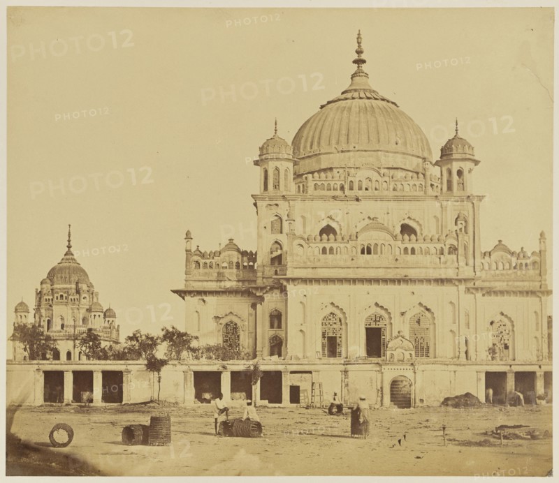 Small Mosque; Felice Beato, 1832 - 1909, India; 1858; Albumen silver print