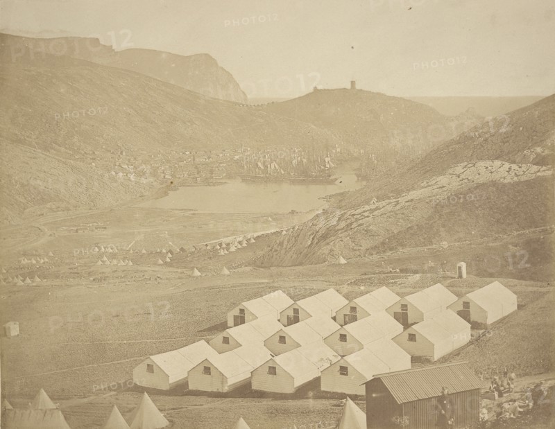 The End of Balaclava Harbor; Attributed to Felice Beato, 1832 - 1909, Attributed to James Robertson