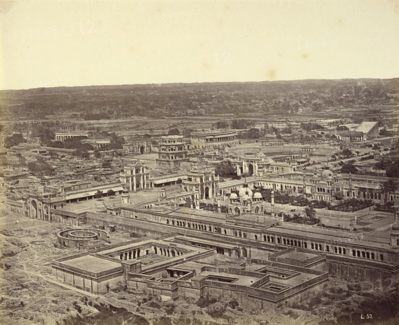 General View of Hosainabad and Its Vicinity, Taken from the Jumma Musjid; Felice Beato, 1832 - 1909, Henry