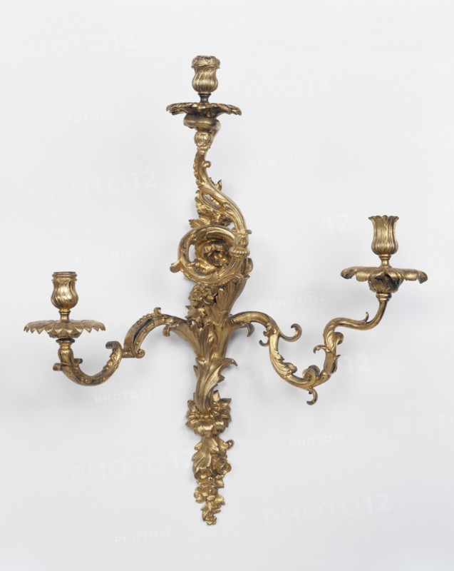 One pair of Wall Lights, appliques, Attributed to André-Charles Boulle, French, 1642 - 1732, master before 1666, Paris, France