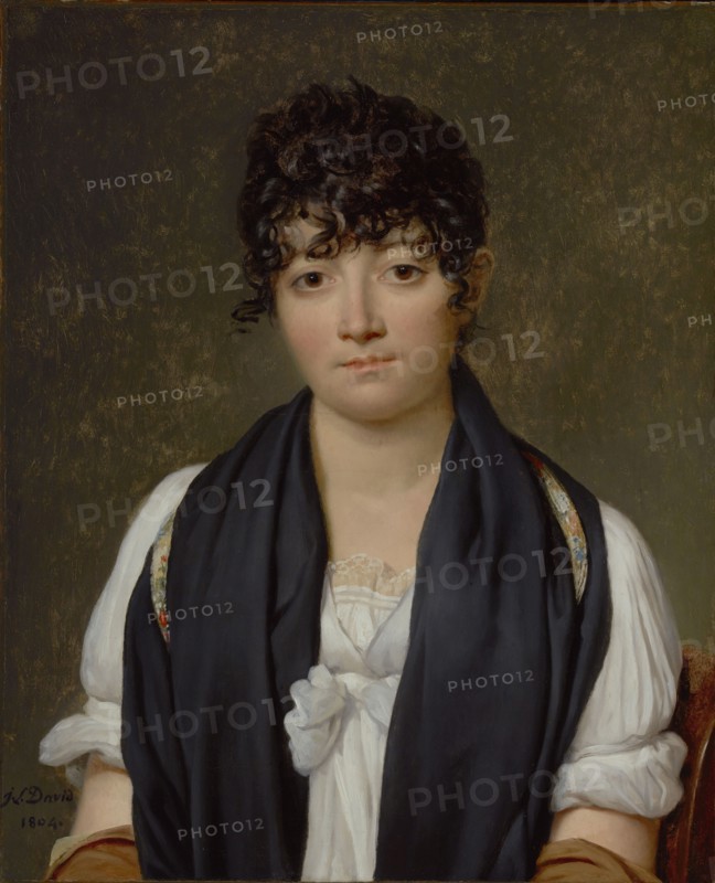 Suzanne Le Peletier de Saint-Fargeau; Jacques-Louis David, French, 1748 - 1825, 1804; Oil on canvas; 60.3 × 49.5 cm