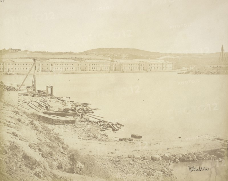 Panorama of Sebastopol From the Malakoff Tower; James Robertson, English, 1813 - 1888, Attributed to Felice Beato English