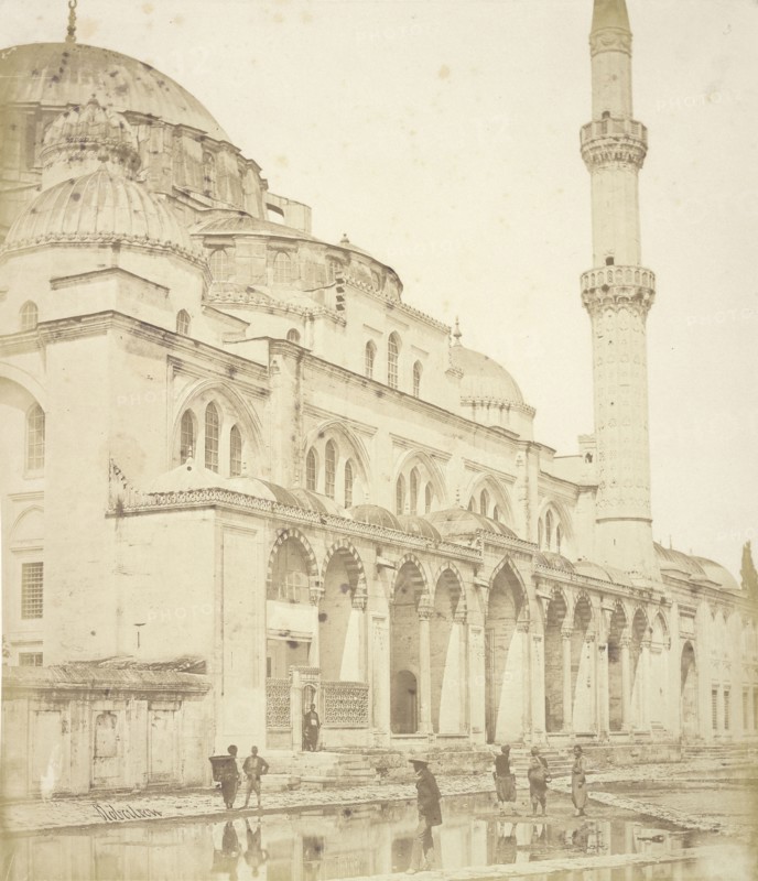 St. Sophia from the Hippodrome, Constantinople; James Robertson, English, 1813 - 1888, Attributed to Felice Beato English