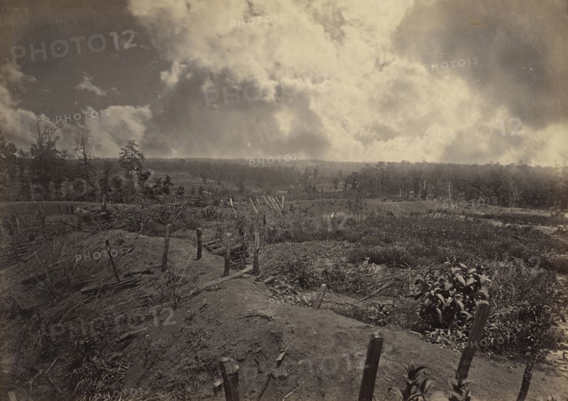 Battle Field of Atlanta, Ga., July 22d, 1864. No. 2; George N. Barnard, American, 1819 - 1902, New York, United States