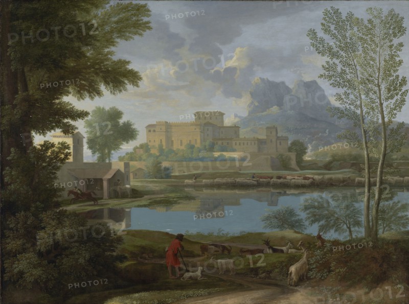 Landscape with a Calm; Nicolas Poussin, French, 1594 - 1665, France; 1650 - 1651; Oil on canvas; 97 × 131 cm