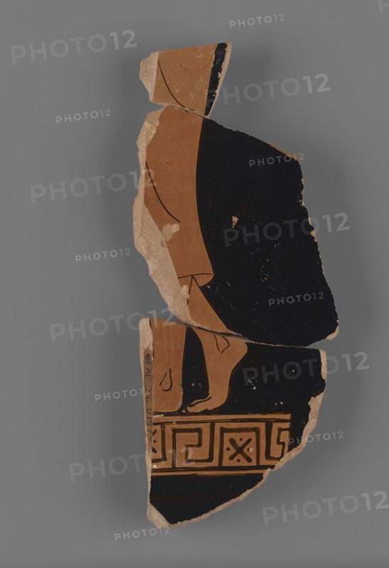 Attic Red-Figure Hydria Fragment; Berlin Painter, Greek, Attic, active about 500 - about 460 B.C., Athens, Greece; ca 480 B.C.