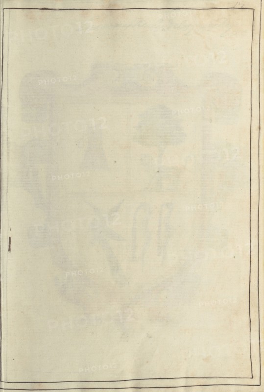 Blank,Bordered Ruled Page; Madrid, Spain; completed in 1616; Ms. Ludwig XIII 16, fol. 12