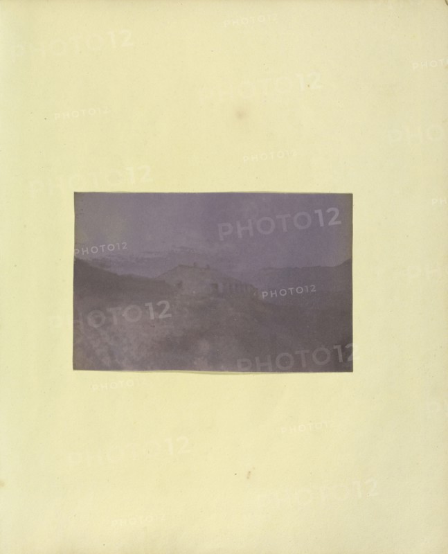 View of a House, India; British, active India about 1843; India; 1843 - 1845; Salted paper print from a paper negative; 7.3 x 11