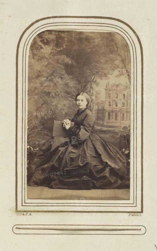 Victoria, Crown Princess of Germany, Princess Royal of Great Britain; Camille Silvy, French, 1834 - 1910, France; about 1860