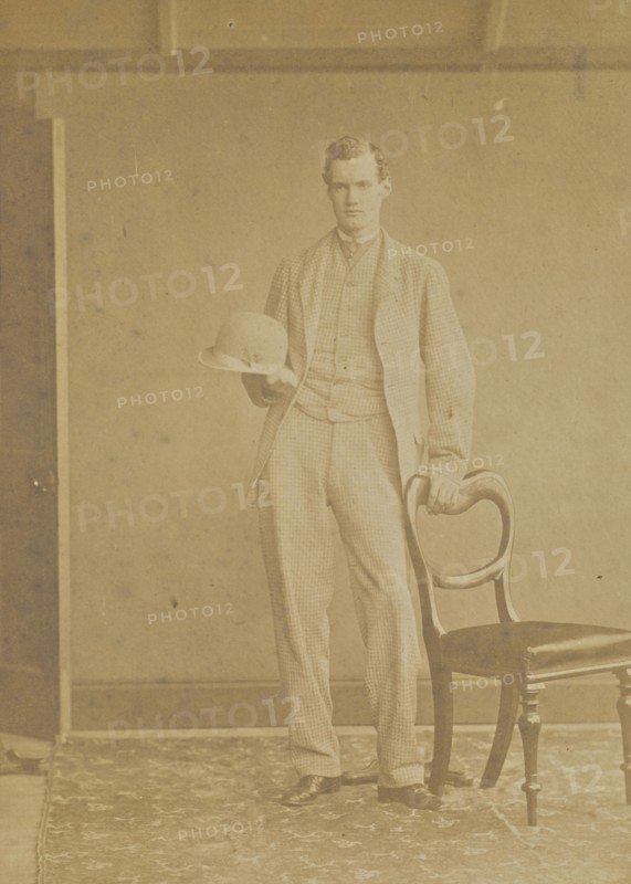 Portrait of Aleck Bell; Dr. John Adamson, Scottish, 1810 - 1870, Scotland; 1867; Albumen silver print