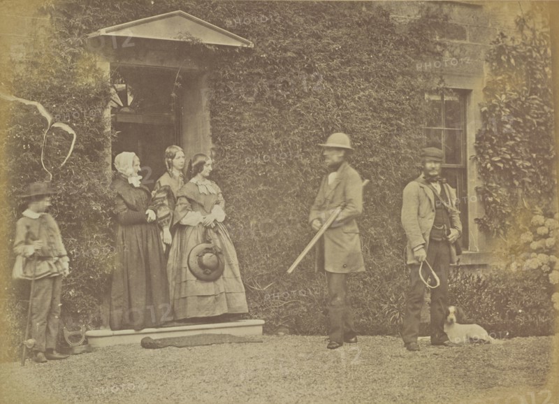 Family Portrait; Unknown, or possibly Dr. John Adamson, Scottish, 1810 - 1870, Scotland; about 1860; Albumen silver print