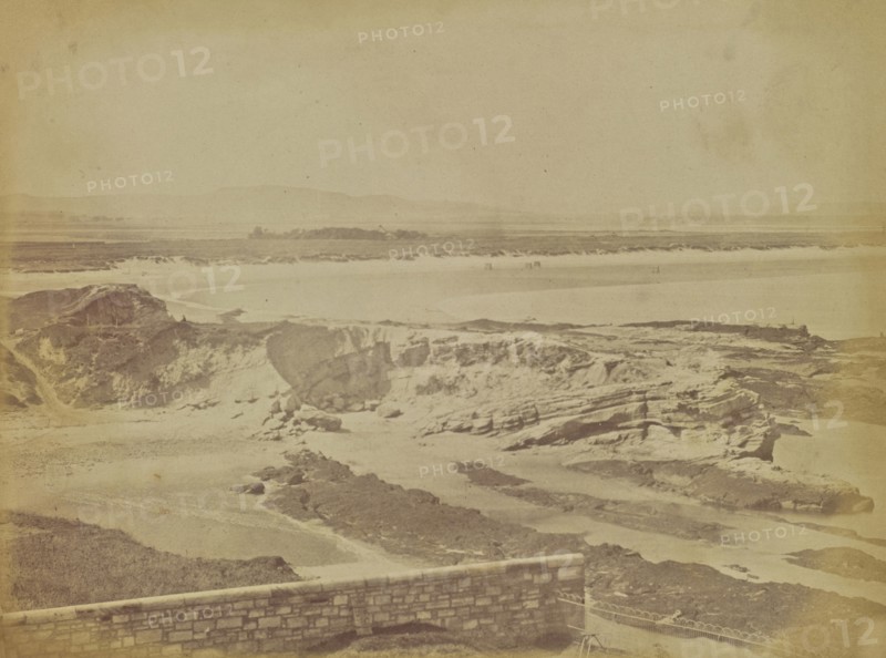 The Links and West Sands, St. Andrews; Thomas Rodger, Scottish, 1832 - 1883, Scotland; 1866; Albumen silver print