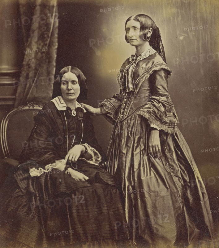 Melville Adamson and an  Woman; Unknown, or possibly Dr. John Adamson, Scottish, 1810 - 1870, Scotland; about 1867; Albumen