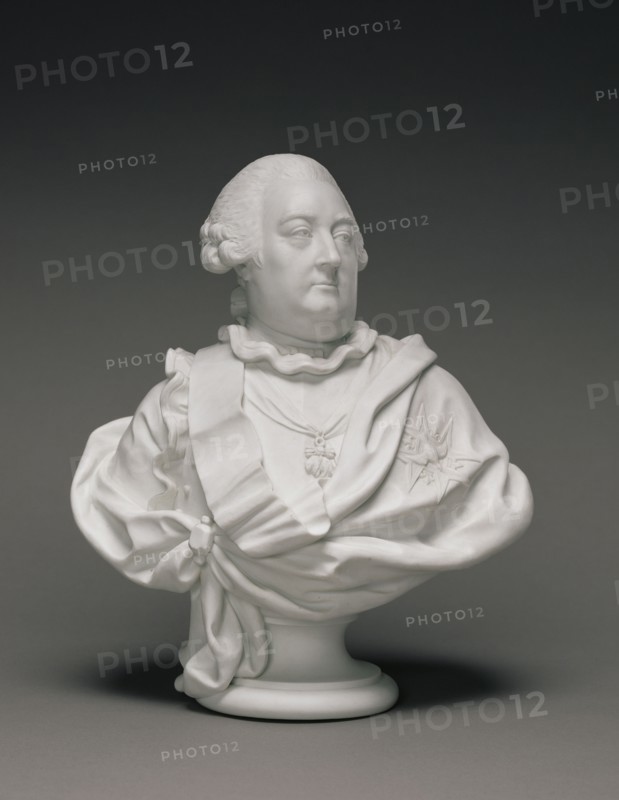 Portrait bust of Monseigneur le duc d'Orléans; Sèvres Manufactory, French, 1756 - present, Josse-François-Joseph LeRiche