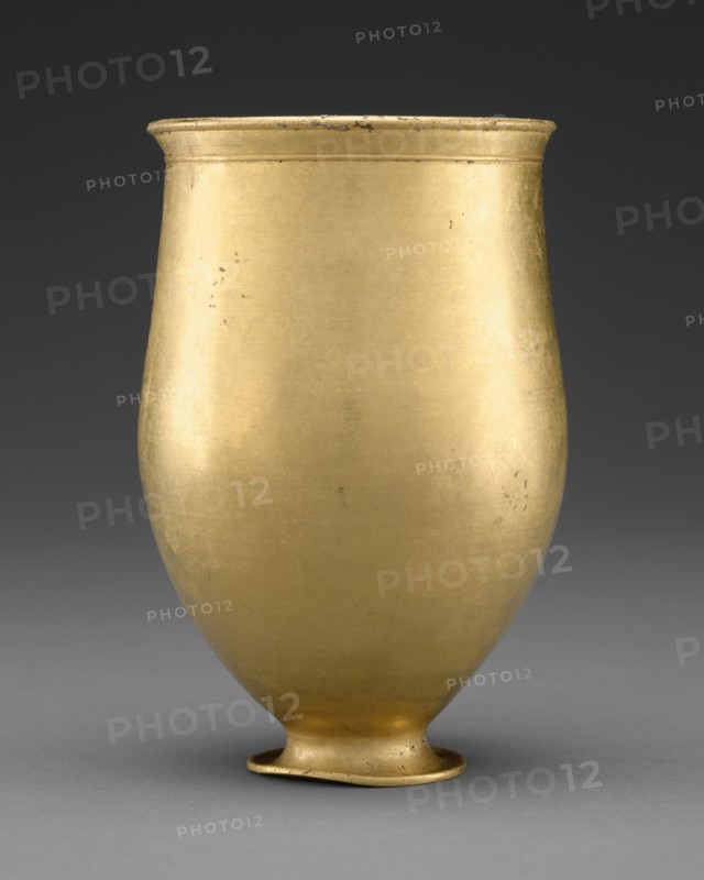 Beaker; Cnidus, Turkey; 1st century; Gold; 13.7 cm, 0.6562 kg, 5 3,8 in., 1.4467 lb., 2001.6