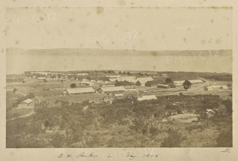 B.H. Renkioi in May 1856; John Kirk, Scottish, 1832 - 1922, Renkioi, Turkey; May 1856; Albumen silver print