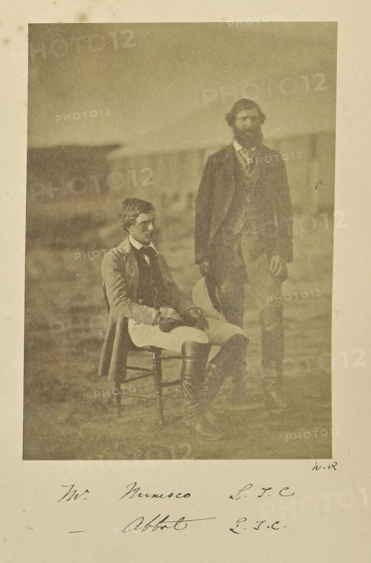 Mr. Numsco, L.T.C., Mr. Abbot, L.T.C; Dr. William Robertson, Scottish, 1818 - 1882, Turkey; 1855 - 1856; Albumen silver print