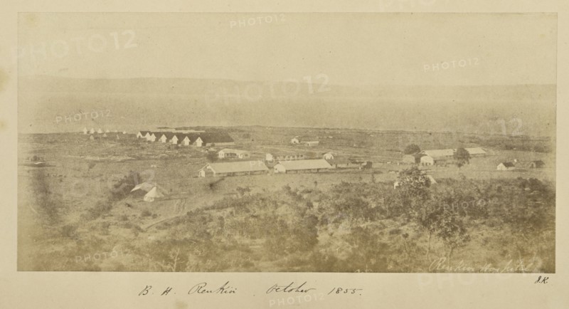 B.H. Renkioi, October 1855; John Kirk, Scottish, 1832 - 1922, Renkioi, Turkey; October 1855; Albumen silver print