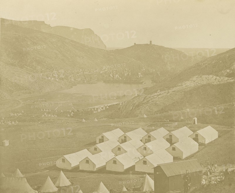 Balaklava; James Robertson, English, 1813 - 1888, Sevastopol, Ukraine; 1855 - 1856; Salted paper print; 24.4 × 29.5 cm