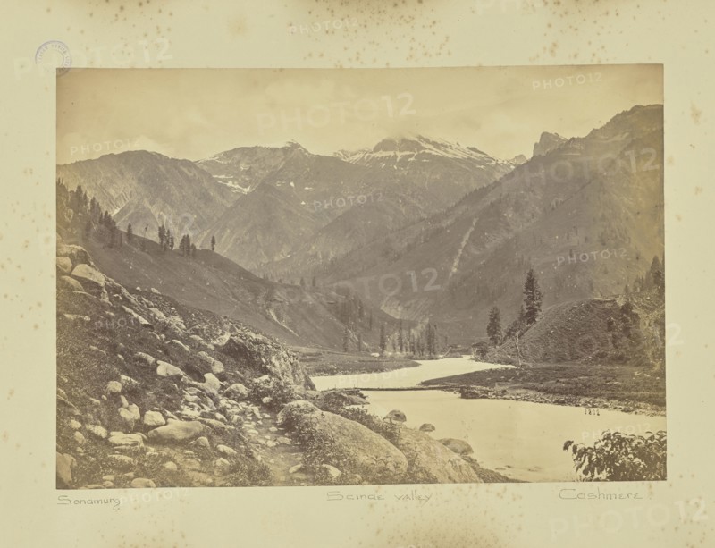 Sonamurg. Scinde valley. sic Cashmere; William H. Baker, British, about 1829 - 1880, John Burke Irish, about 1843 - 1900