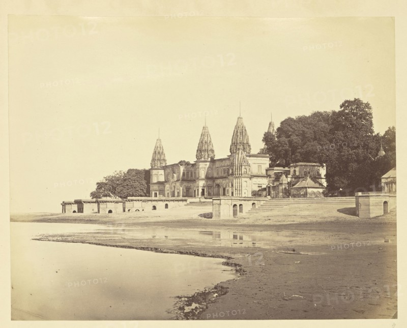 Guptar Ghat, Faizabad; Faizabad, India; about 1863 - 1887; Albumen silver print