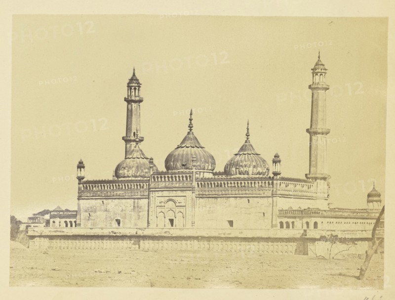 Asafi Masjid in the Bara Imambara Complex, Lucknow; Lucknow, India; about 1863 - 1887; Albumen silver print